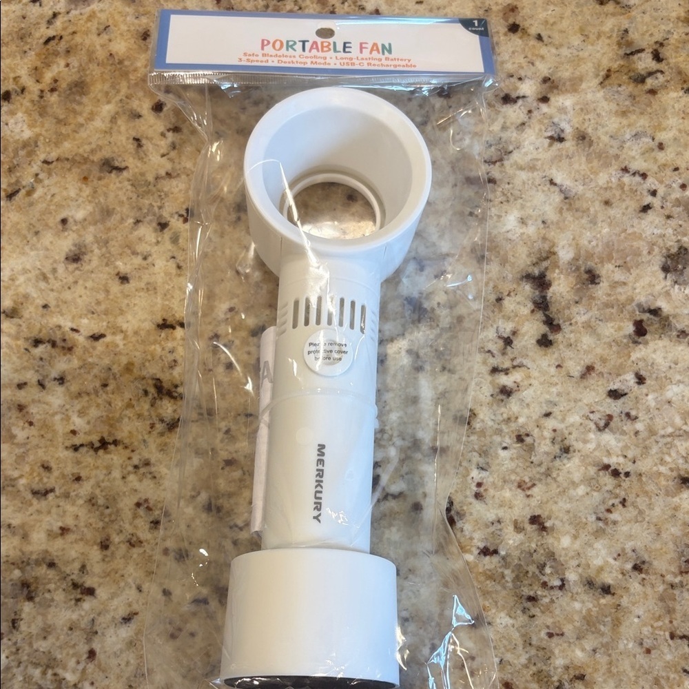 NEW White Portable Fan by Mercury